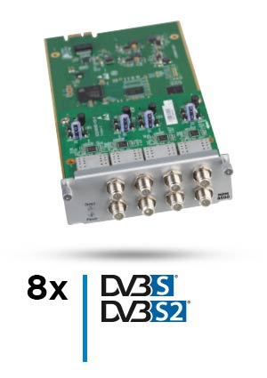 Polytron 8x DVB-S/S2  Empfangs-Modul