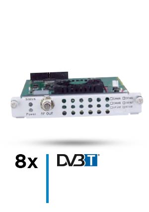 Polytron 8x DVB-T  OFDM Modulator-Modul