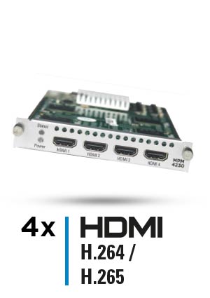 Polytron 4x HDMI  Encoder-Modul HEVC