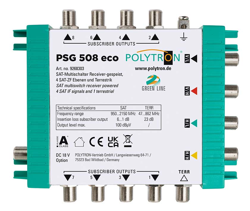POLYTRON Multischalter 508 ECO Serie