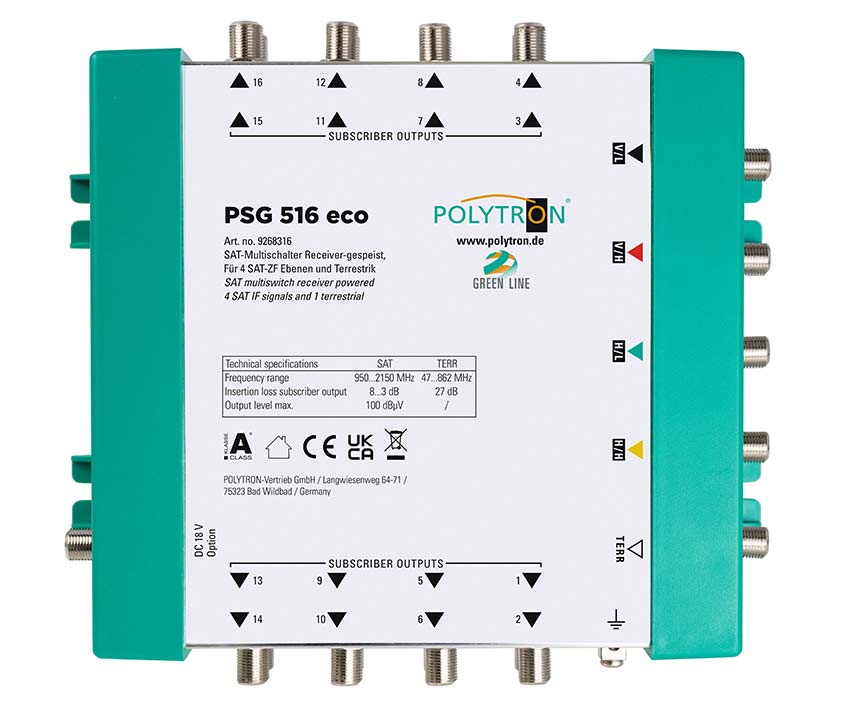 POLYTRON Multischalter 516 Eco