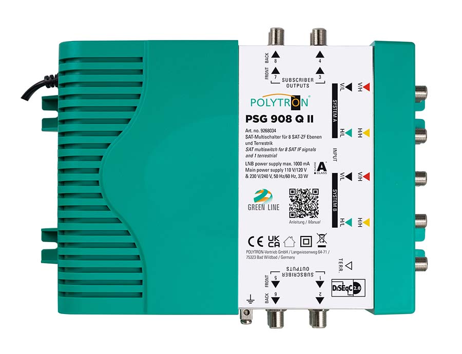 POLYTRON Einzel Multischalter PSG 908 Q II