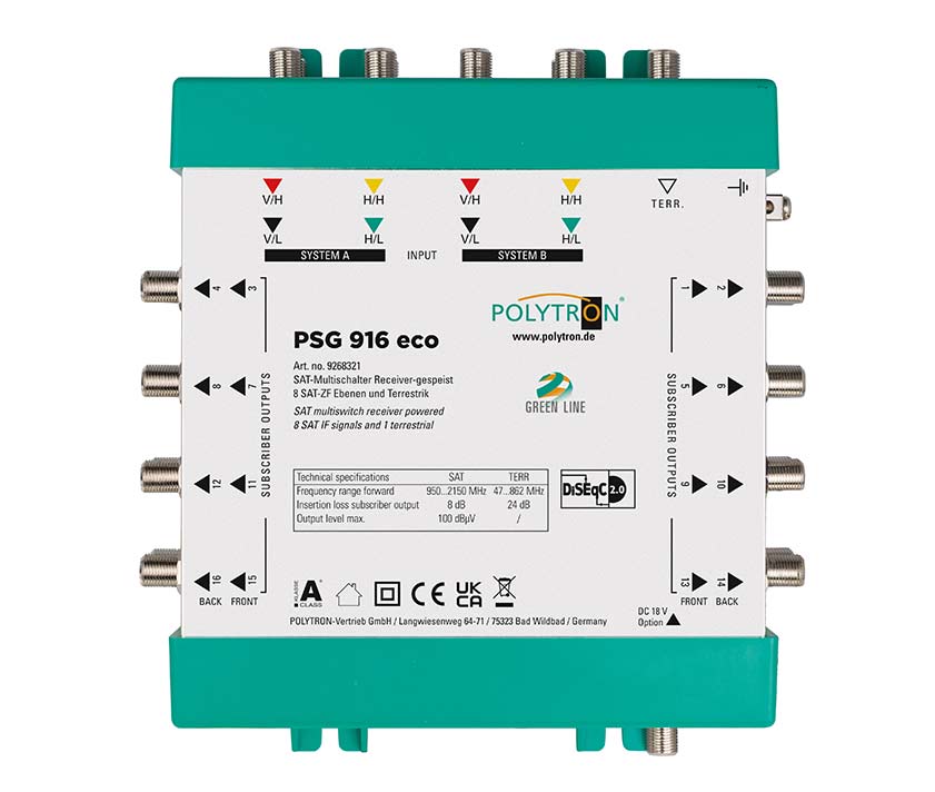 POLYTRON Multischalter 916 Eco