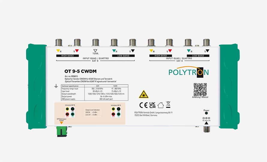 Polytron optische Empfänger OT 9-5 CWDM
