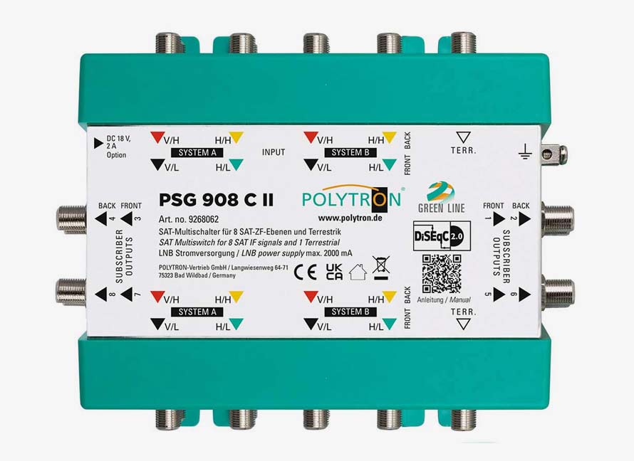 Polytron Kaskaden-Multischalter PSG-Serie 9