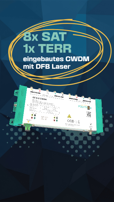 Optischer Sender OT 9-5 CWDM