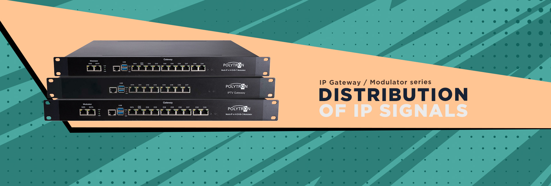Perfect distribution of IP signals