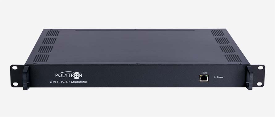 POLYTRON HDI 8 T - IP in 8x DVB-T Modulator
