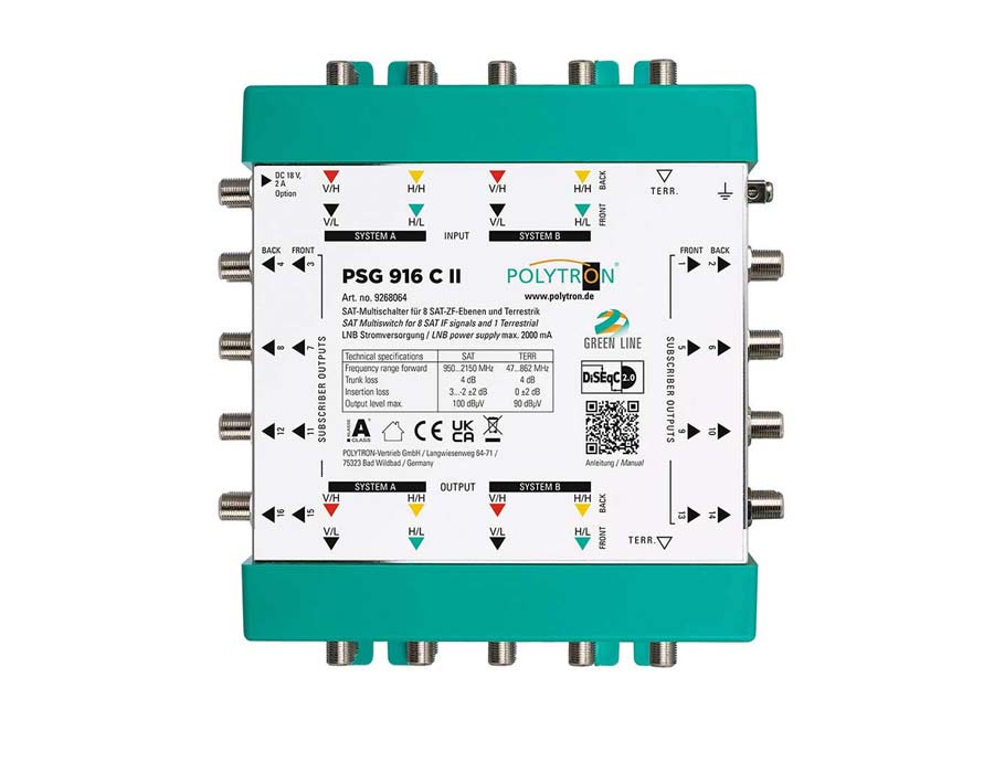 POLYTRON Kaskaden-Multischalter PSG 916 C II