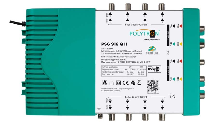 POLYTRON Multischalter PSG916QII