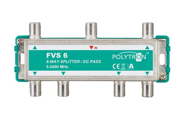 POLYTRON Verteiler FVS 6 5-2400 MHz